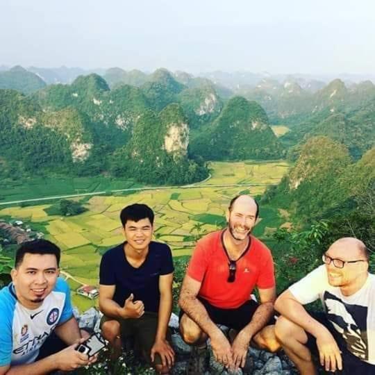 Nung An Homestay Quang Uyen Extérieur photo